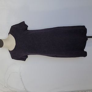 Time and Tru Black T-Shirt Dress SZ S